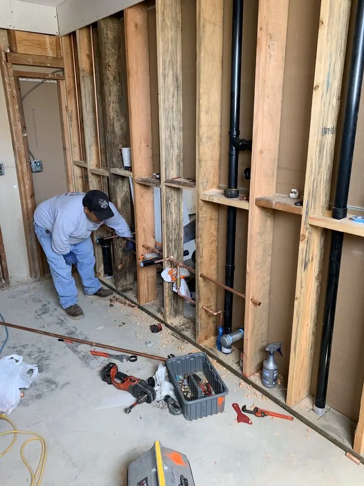 Commercial rough-in plumbing for Water Heater Replacement in Raisinville